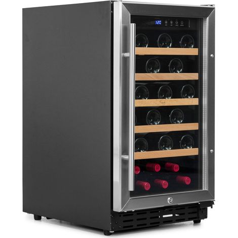 Cave à vin 40 bouteilles - Inox - Vinobox (1/5)