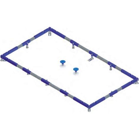 Villeroy & Boch Accessori - Telaio di montaggio ViFrame per piatti doccia fino a 1000x1000 mm U91412100