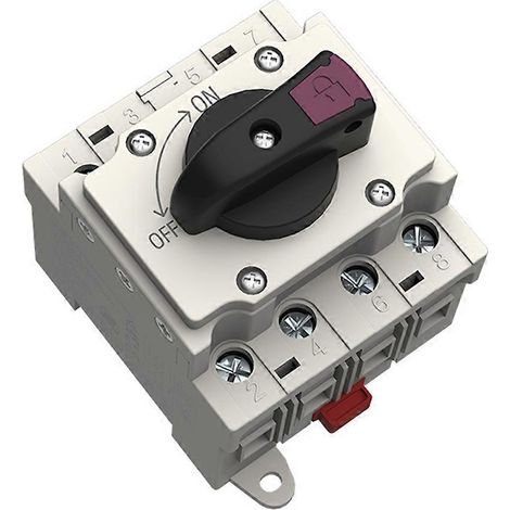 Interrupteur sectionneur solaire PV DC 1200 V 32 A à poignée rotative pour dispositif solaire A (1/5)