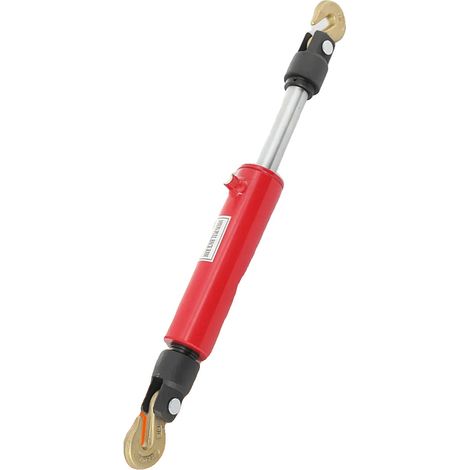 Cilindro de tracción hidráulica, capacidad de 10 toneladas, presión de 8100 PSI, carrera de 5 pulgadas, diámetro del pistón de 33 mm, longitud total de 730 mm. (1/5)