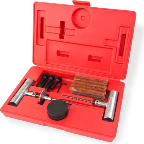 Reifenreparatur Set 40tlg. PKW Flickzeug Pannenset für Schlauchlosreifen (1/5)