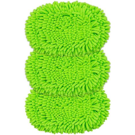Balais Serpillières Reutilisable Compatible avec Swiffer Sweeper,Tampon à Vadrouille Lavables Têtes de Rechange Microfibres pour Nettoyer (1/4)