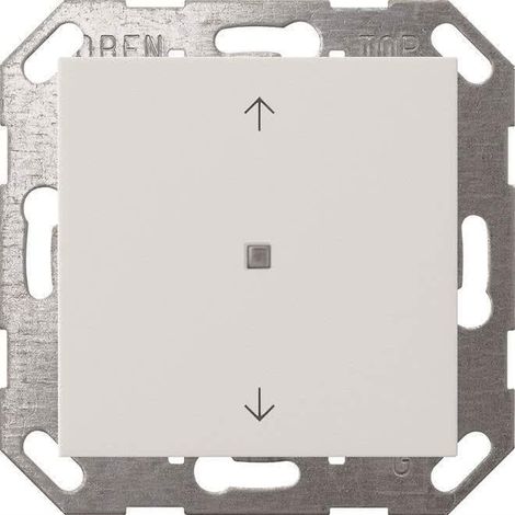 Gira Pulsador Tecla 1f Flechas OneKNX System 55 Blanco puro [517203], 5172 03