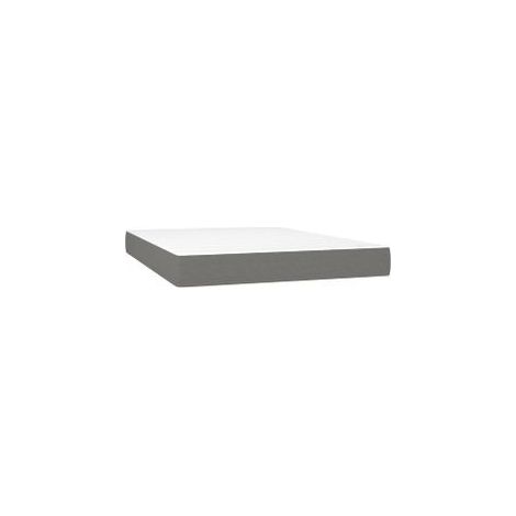 Matelas de lit à ressorts ensachés Gris foncé 140x200x20 (1/5)