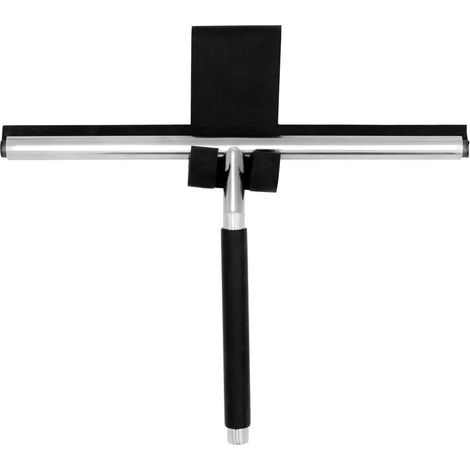Sapho Ridder - Rasqueta para cristales Cera, negro brillante/acero inoxidable 13211110 (1/2)