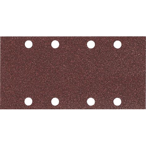 Carta abrasiva velcro Makita, 93 x 185 mm, K120, 10 pz. 93 x 185 mm - K120 - 10 pz. - 8 fori