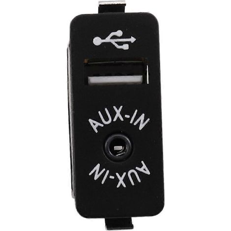 USB-AUX-Stecker-Umschalter für BMW E60 E61 E63 E64 E81 E82 E84 E87 - USB-Audioeingangsanschluss, AUX-Kabeladapter für Autoradio, Kfz-Eingangsstecker.