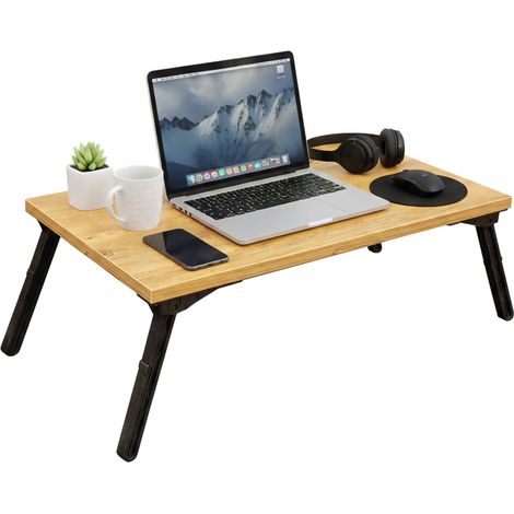 Escritorio Cusio, Soporte para PC, 35x60x24.5h cm Negro
