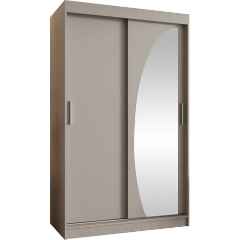 Armario Hartford 501, Cachemira, 200x120x62cm, Puertas de armario: Correderas, Número de estantes: 0