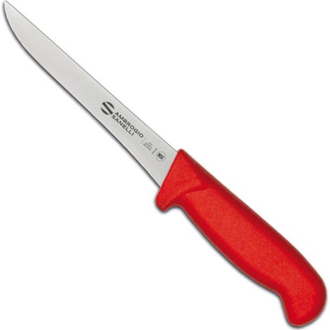 Coltello disosso carne SUPRA COLORE HACCP 160/300 mm - rosso