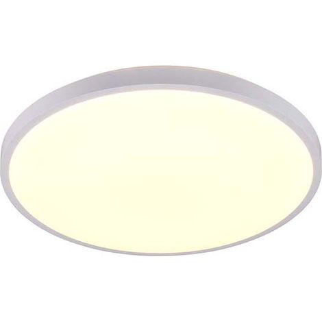 LED Deckenleuchte Deckenlampe Wohnzimmerlampe weiß Dimmbar Fernbedienung  D 49 cm