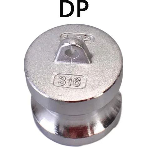 (Type DP-304 Inox) Adaptateur de raccord rapide à came BSP mâle/femelle 1" 2"-4" pour pompe à tuyau et brassage amateur (1/5)