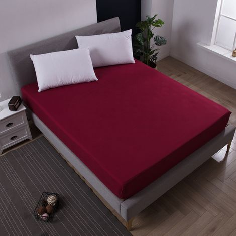 1 Protège-matelas, imperméable, microfibre, anti-incontinence, 180x200 cm, lit double