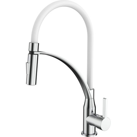 Primaster Küchenarmatur Neuss verchromt mit Handbrause mit Wassersparfunktion Küchenarmatur (1/3)