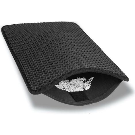 tapis de litière pour chat -Noir - Conception à double couche -étanche -pliable -30 x 45centimètre (1/5)