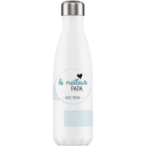 Bouteille isotherme en inox Le Meilleur Papa