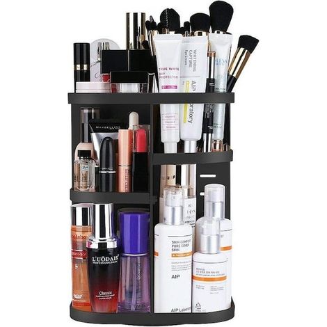 Kosmetik-Organizer, Make-up-Organizer, 360 Grad drehbar (1/4)