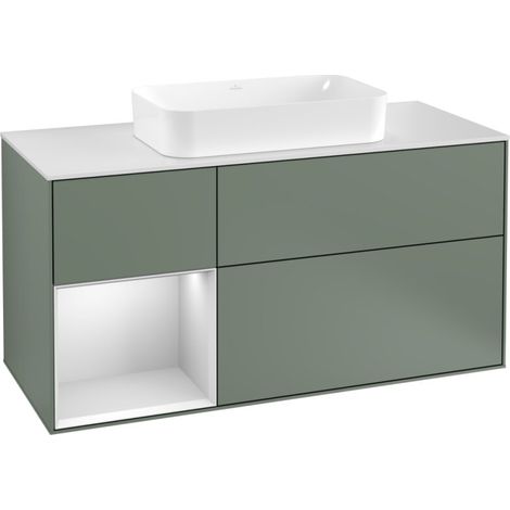 Villeroy & Boch F291MTGM Meuble sous-lavabo Finion F29