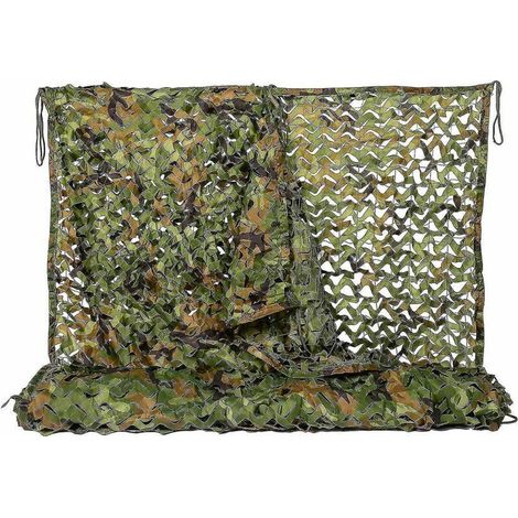 Tarnnetz für Waldgebiete, Camping, Jagd, Schießsport, Militär, Sonnenschutznetze - 1,5 m 4 m