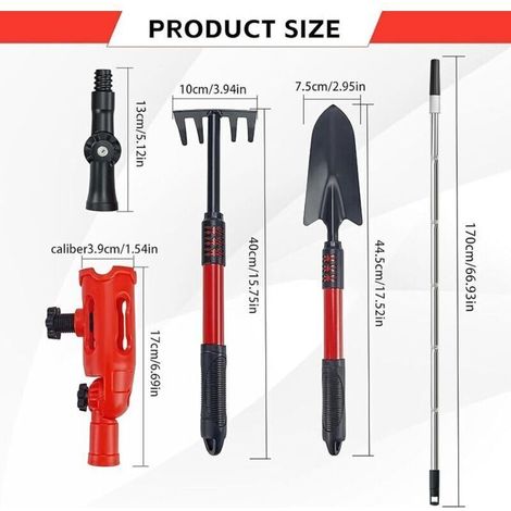 Brosse Telescopique de Nettoyage Gouttière,Perche Telescopique Nettoyage,Outil De Nettoyage De Protection De Toiture Facile à Enlever Les Feuilles,Perche Nettoyage Toiture angle réglable à 360 °