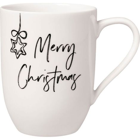 Taza con mensaje de Feliz Navidad de Villeroy & Boch (1/3)