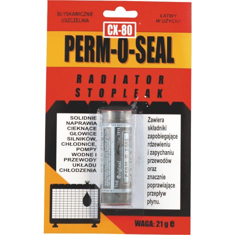 Sellador en polvo metálico para fugas de radiador CX-80 Perm-o-seal 23