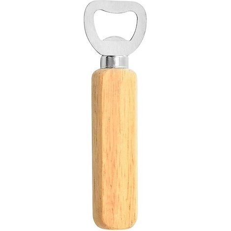Ouvre-bouteille personnalisé à manche en bois, outil ouvre-bouteille pour bière (1/2)