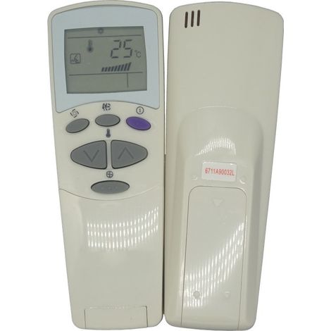 Telecomando compatibile con i condizionatori d'aria LG serie 6711A90032L, compatibile con più modelli delle serie 6711A900 e 6711A200 - Per condizionatori d'aria, pompe di calore e inverter