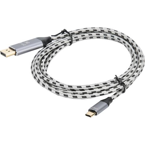 Câble DisplayPort vers USB-C 8K 60Hz 1.4 pour MacBook et iPhone (1/5)
