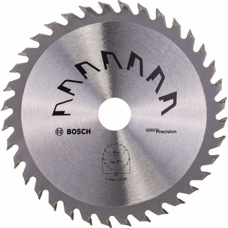 Bosch Kreissägeblatt PRECISION, DIY, 140 x 20 x 2,5 mm, 36 (1/2)