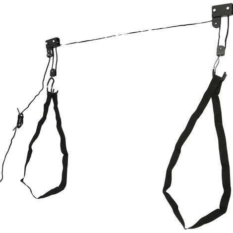 Barra de remolque para kayak, soporte robusto, construcción duradera, color negro. (1/2)
