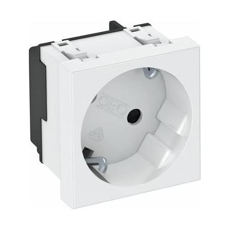 OBO BETTERMANN Steckdose 1f rws mt GEB-K m.BS IP20 ZP m.erh.Berührungsschutz Zentralpl STD-D3SRW1 (1/5)