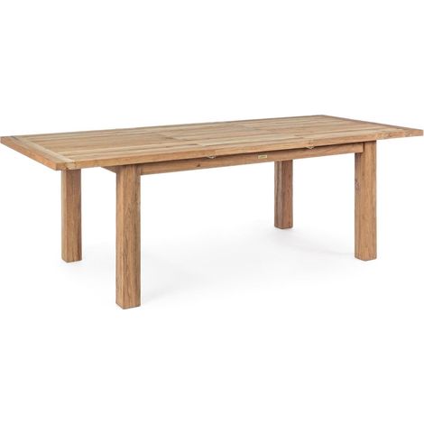 Tavolo allungabile Bounty  in legno di Teak Riciclato da giardino 160/220x95 cm (1/5)