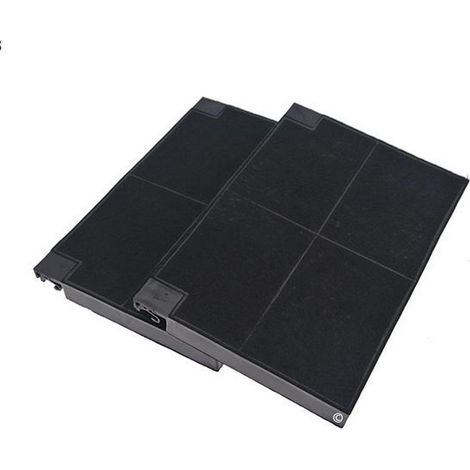 Juego de 2 filtros de carbón ROBLIN 5403002 23cm x 15cm 5403002, EFF55 BRANDT