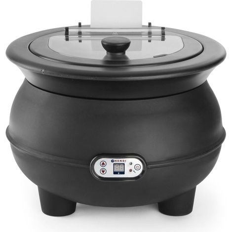 Olla para sopas y goulash de 8 l con bajo consumo energético - Hendi 860502 (1/2)