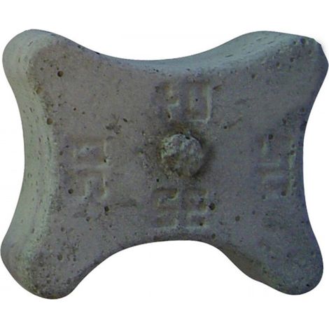 Cale béton horizontale sans fils 3 positions sans ligatures 20/25/30 mm (sac de 600 pièces)