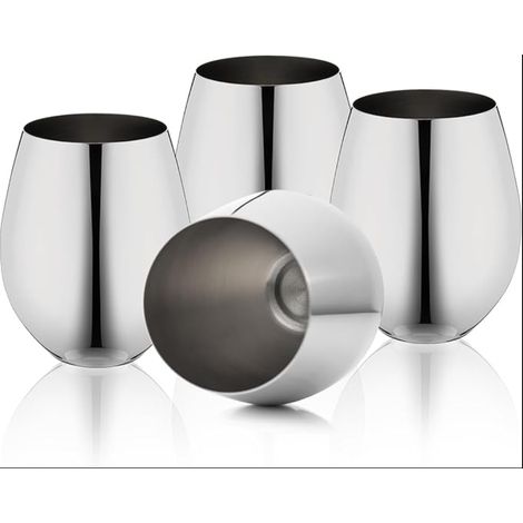 Wine Glasses Stainless Steel for Outdoor Events Picnics (1/5)