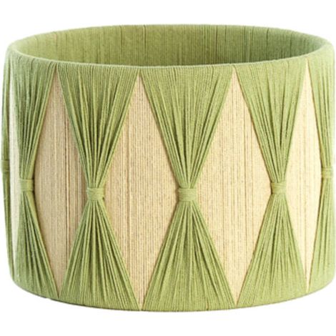 Light & Living - lampenschirm - Hannah - grün - textil - Ø 25cm -