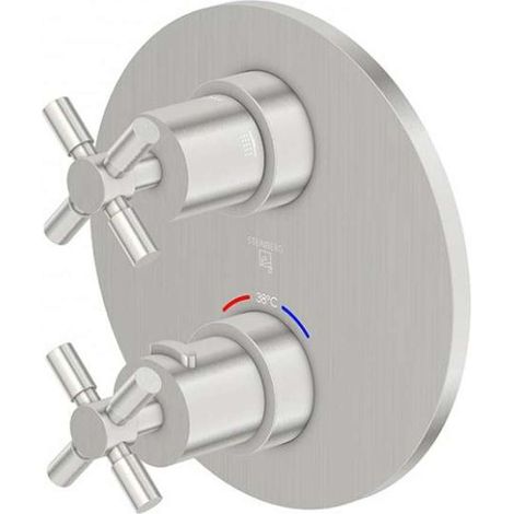 Steinberg 250 - Miscelatore termostatico ad incasso per 2 utenze, nickel spazzolato 250 4133 3 BN (1/5)