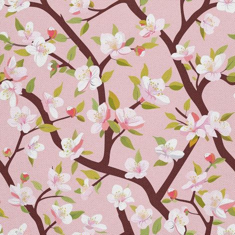 Tela decorativa para exteriores Oxford - Motivo primaveral I DX7634 (1/5)