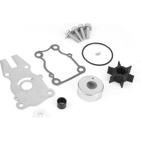 Kit de réparation pompe à eau hors-bord 63D-W0078-01-00 compatible Yamaha 40 50 60CV, turbine d'impulsion neuve, remplacement pièce marine, robuste et durable. (1/5)