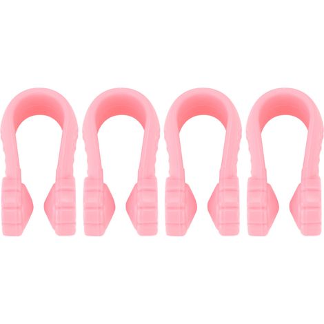 4pcs pince à acupression fleur rose, outil universel portable pour points de pression manuels, relaxation et bien-être (1/5)