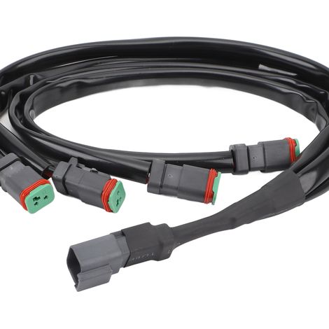 DT-Adapterkabelsatz, Hochtemperatur-Stromkabelbaum für 4-in-1-LED-Leisten