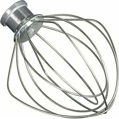 Fouet en Fil d'acier Inoxydable Compatible avec KitchenAid K45WW WP9704329 KSM150 KSM160 K45 KSM90 Accessoire Robot. (1/4)