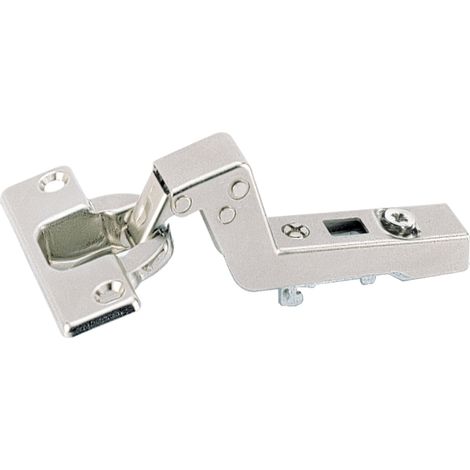 Hettich Möbel-Topfscharnier, Intermat 9936, 77645, 95°, Kröpf. -9mm, ZDG silb. vern. (1/5)