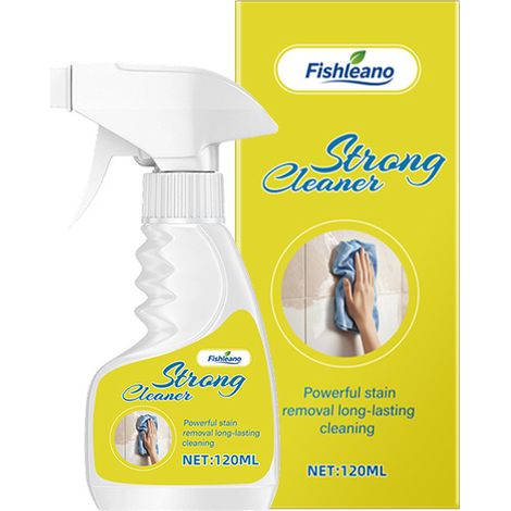 FISHLEANO wall cleaner, cleaner for white walls, tile cracks, stains, graffiti and oil stains (1/5)