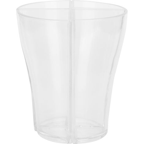 Verres à bière 4 en 1, chopes et verres à vin transparents en acrylique pour bars, clubs et fêtes. (1/5)