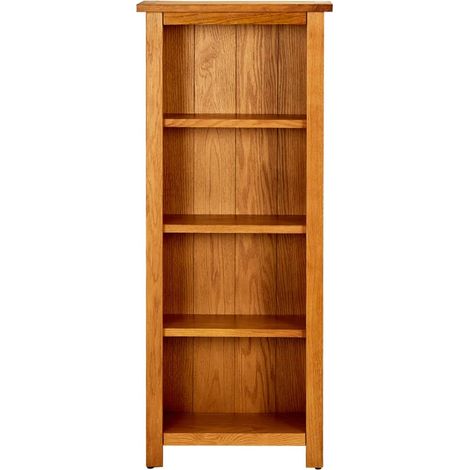 Maison Exclusive - Bücherregal 4 Fächer 45x22x110 cm Massivholz E