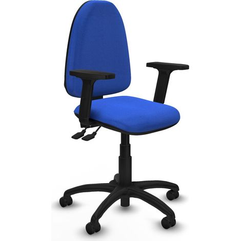 Sedia da Ufficio Piqueras y Crespo A√Ωna AS bali azul brazos 2D base poliamida ruedas autofrenantes 50mm Azzurro (1/5)