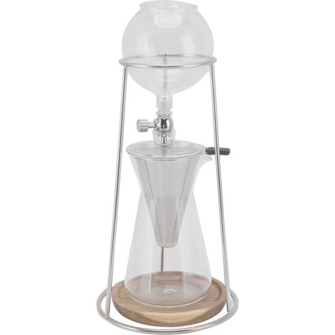 Wiederverwendbarer Kaffeefilter aus Borosilikatglas, 600 ml, ideal für Zuhause und Küche. (1/5)